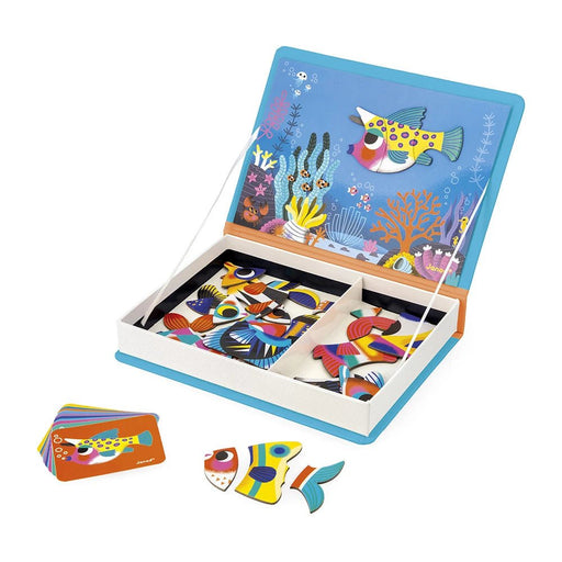 Janod - MAGNETI'BOOK - TROPICAL FISH Toys & Games