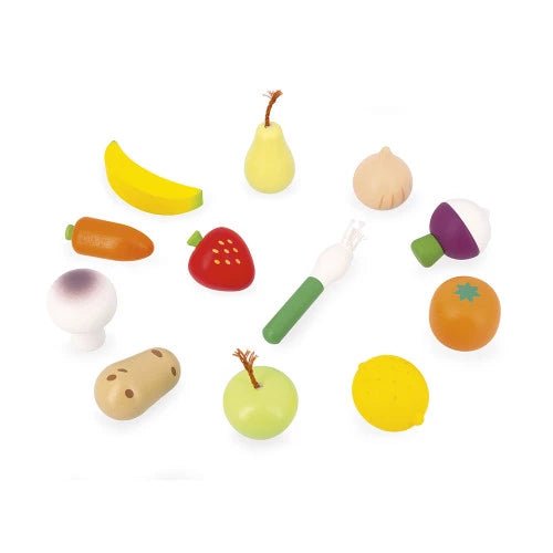 Janod - MAMIE SOLEIL: FRUITS AND VEGETABLES NET Games & Toys