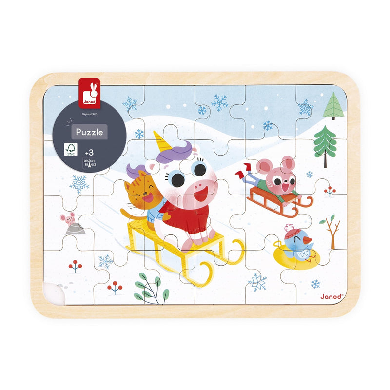 Janod - MOUNTAIN PUZZLE Games & Toys