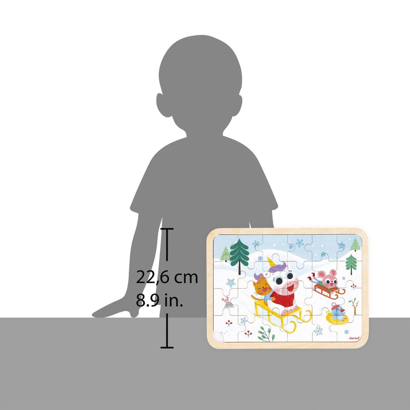 Janod - MOUNTAIN PUZZLE Games & Toys