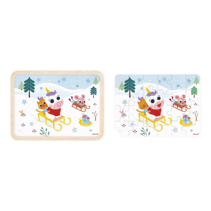 Janod - MOUNTAIN PUZZLE Games & Toys