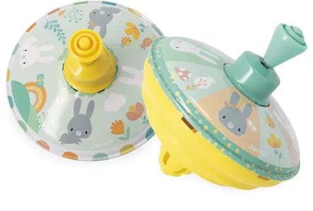 Janod - Pure - Rabbits Metal Spinners (Sold 6 Units - 2 Models) - Limolin 