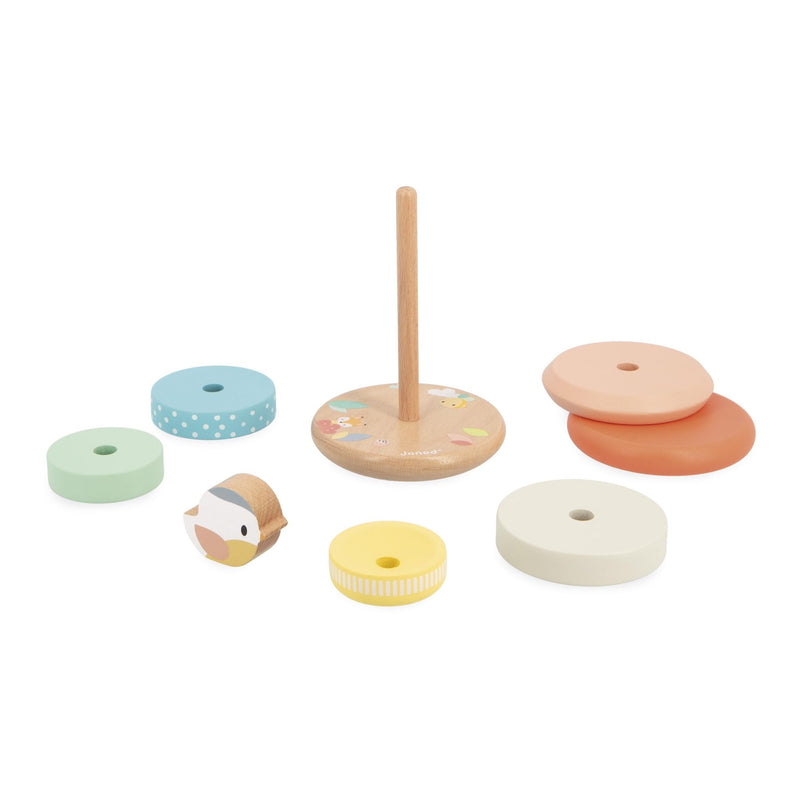 Janod - PURE: STACKABLE NEST Toys & Games