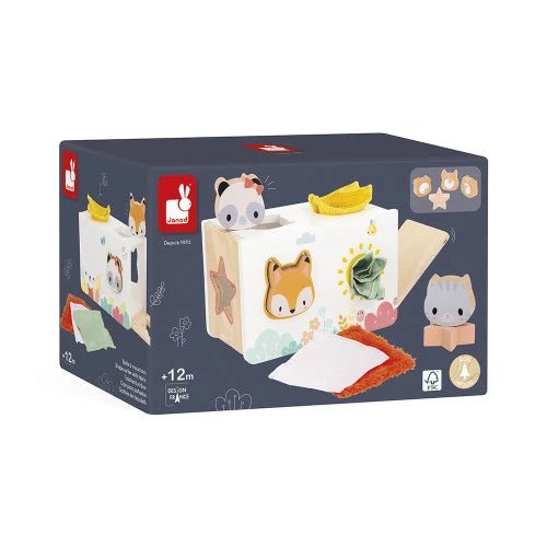 Janod - PURE - TISSUE BOX Toys & Games