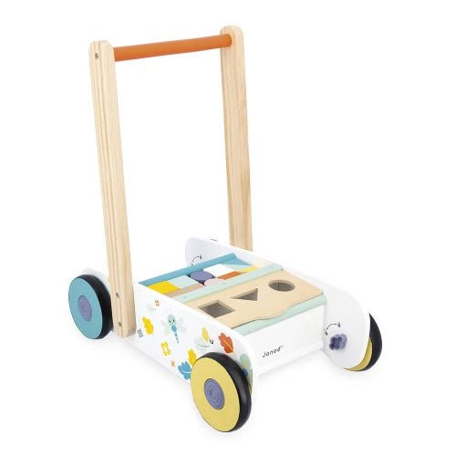 Janod - PURE - WALKER CART Mother & Baby