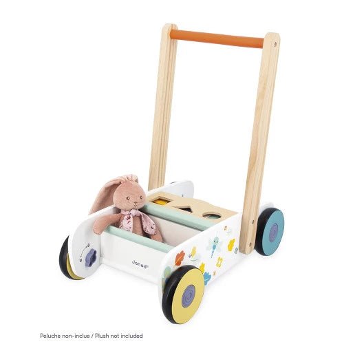 Janod - PURE - WALKER CART Mother & Baby