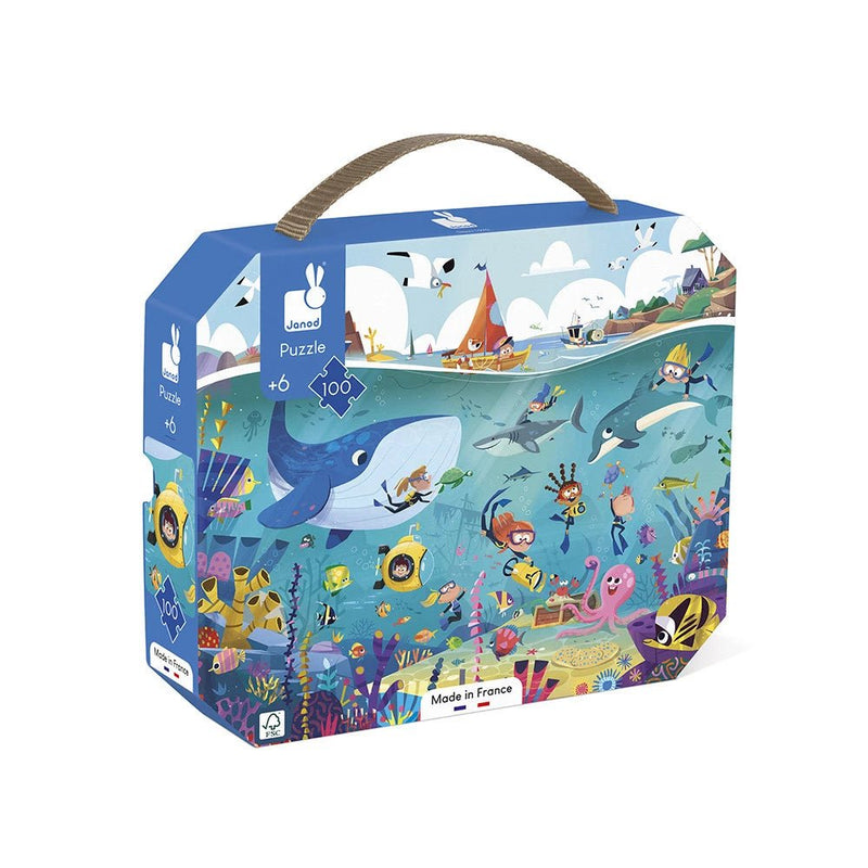 Janod - PZ100: SEABED Toys & Games