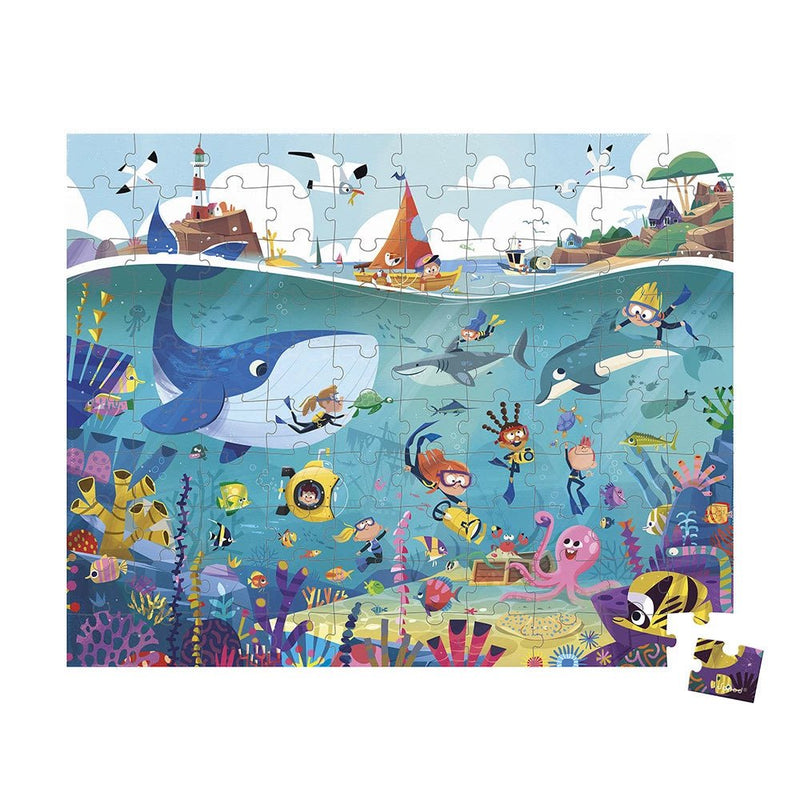 Janod - PZ100: SEABED Toys & Games