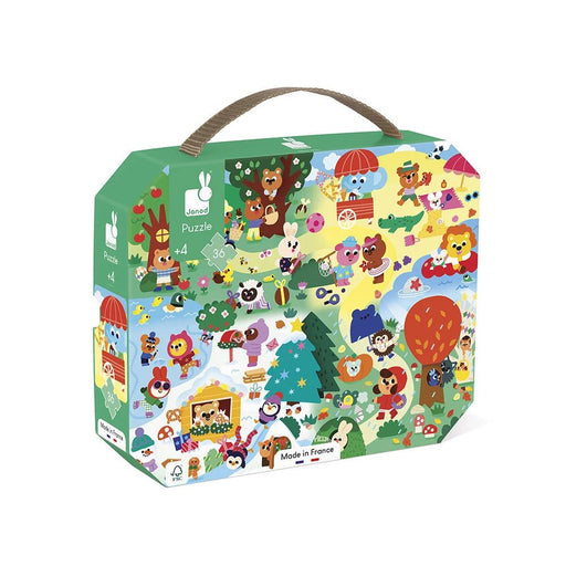Janod - PZ36: FOUR SEASONS Toys & Games