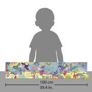 Janod - PZ36: PANORAMA - SEA ANIMAL PUZZLE Games & Toys