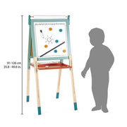 Janod - SCALABLE MAGNETIC BOARD / EASEL Games & Toys