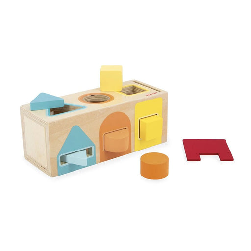 Janod - SENSORY - GEOMETRIC SHAPE BOX Toys & Games