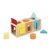 Janod - SENSORY - GEOMETRIC SHAPE BOX Toys & Games