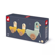 Janod - SWEET COCOON: PULL - ALONG DUCKS Games & Toys