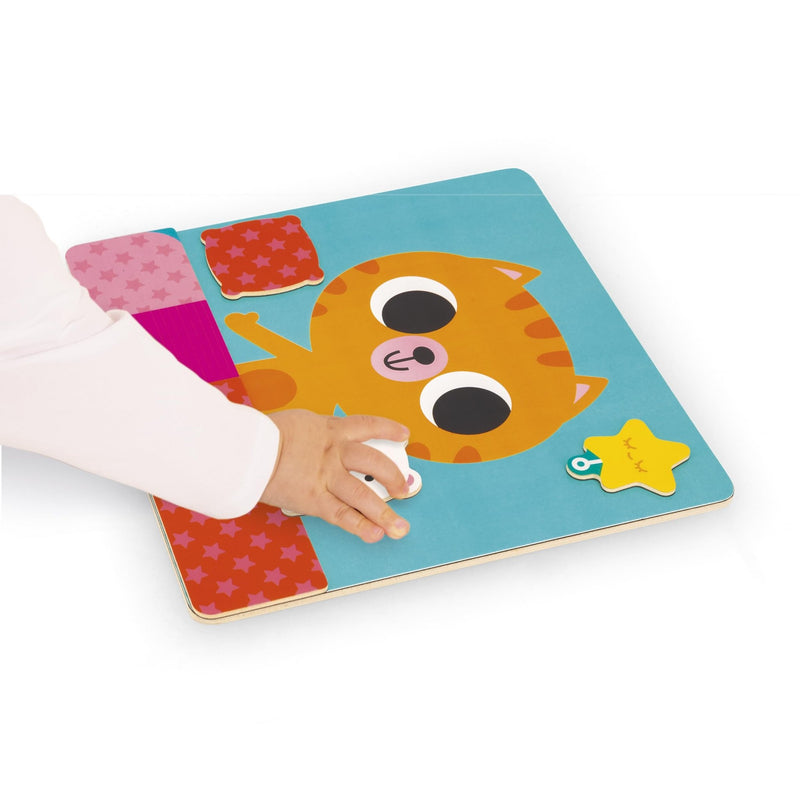 Janod - THE DAILY ROUTINES CAT Games & Toys
