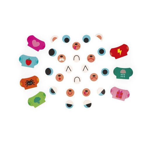 Janod - THE EMOTIONS BEAR Games & Toys