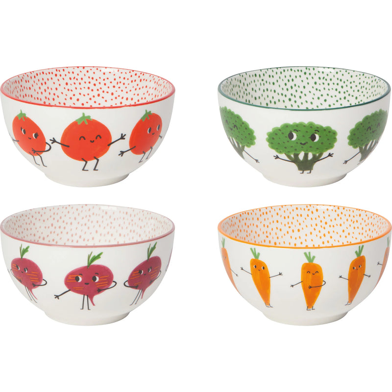 Jubilee - Set/4 Everyday Bowls Funny