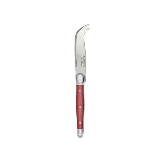 Jean Dubost - Laguiole Mini Cheese Knife Red Handle Home & Kitchen