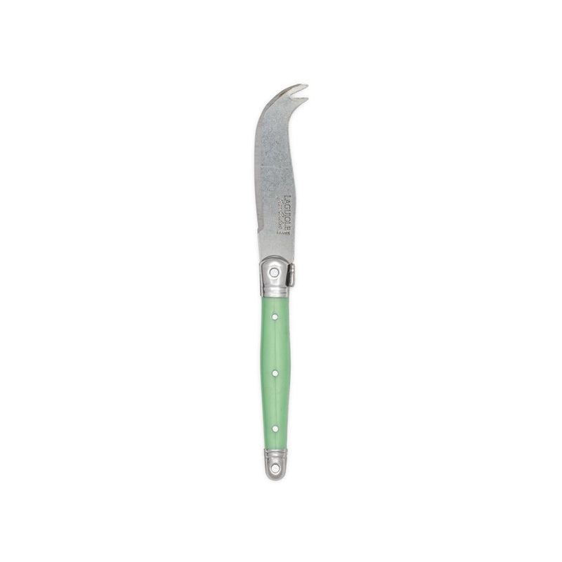 Jean Dubost - Laguiole Mini Cheese Knife Spring Green Handle Home & Kitchen