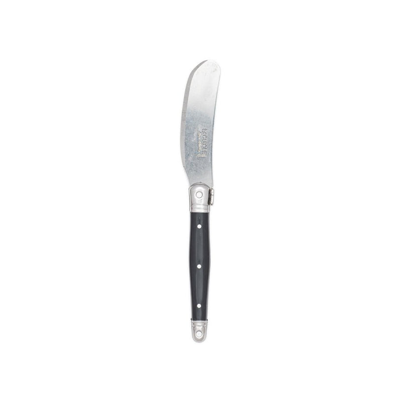 Jean Dubost - Laguiole Mini Spreader Black Handle Home & Kitchen