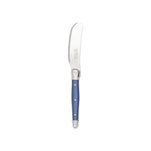 Jean Dubost - Laguiole Mini Spreader Dark Blue Handle Home & Kitchen