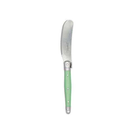 Jean Dubost - Laguiole Mini Spreader Green Handle Home & Kitchen