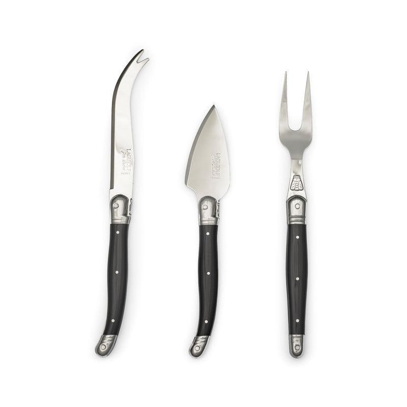 Jean Dubost - Laguiole Parmesan ABS 3 - Piece Set Home & Kitchen Black