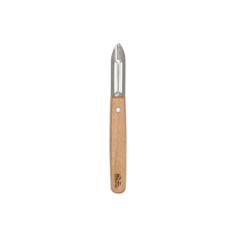 Jean Dubost - Tradition Peeler Natural Beech Wood Handle Home & Kitchen