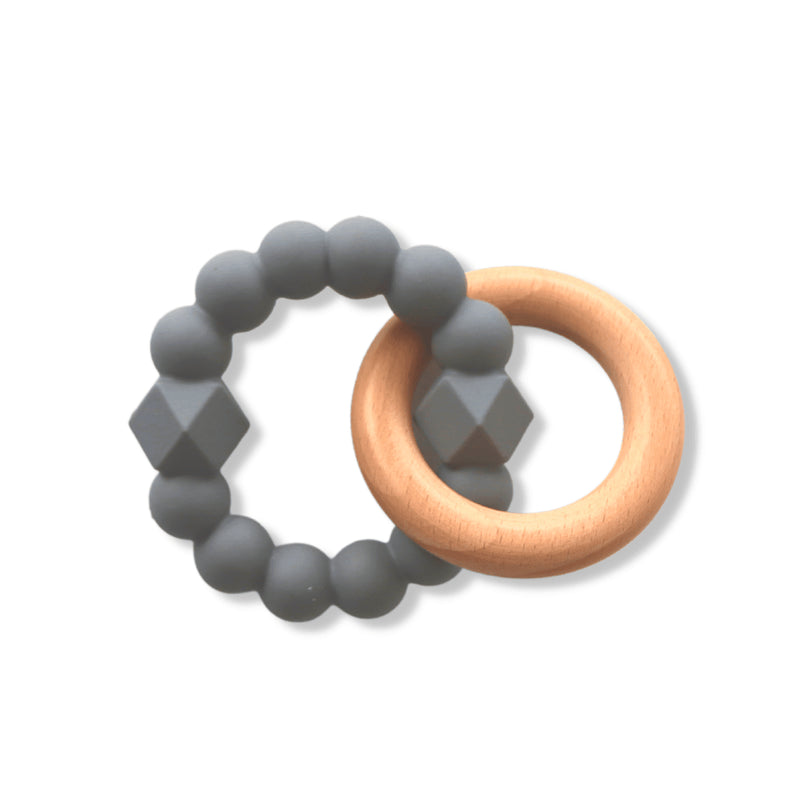 Jellystone - MOON TEETHER Mother & Baby Blush