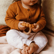 Jellystone - MOON TEETHER Mother & Baby Blush