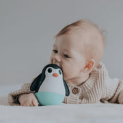 Jellystone - PENGUIN WOBBLE - SOFT BLUE Mother & Baby