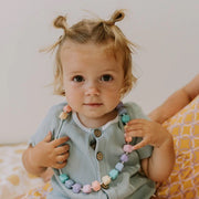 Jellystone - PRINCESS AND PEA NECKLACE - Pastel Rainbow Apparel & Accessories