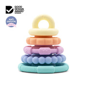 Jellystone - RAINBOW STACKER TEETHER Mother & Baby Pastel