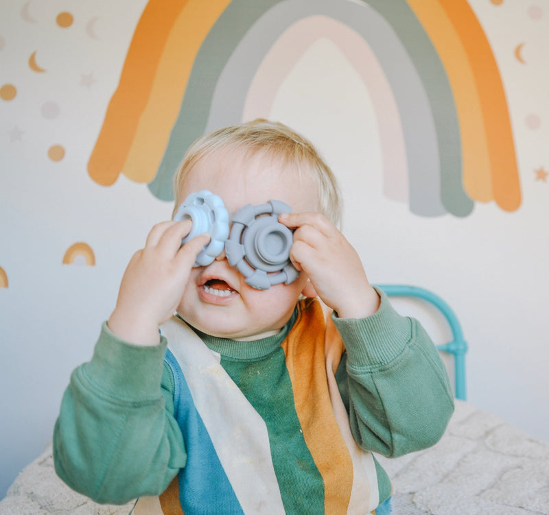Jellystone - RAINBOW STACKER TEETHER - Ocean Mother & Baby