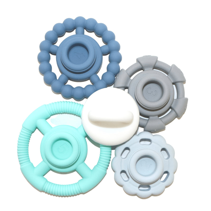 Jellystone - RAINBOW STACKER TEETHER - Ocean Mother & Baby