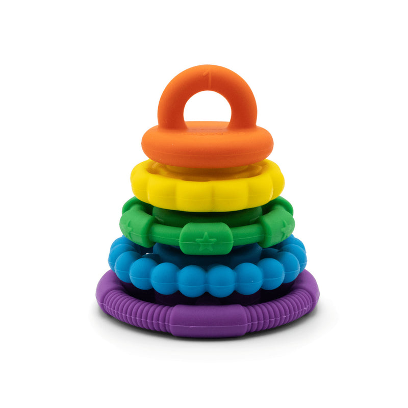 Jellystone - RAINBOW STACKER TEETHER - Rainbow Mother & Baby