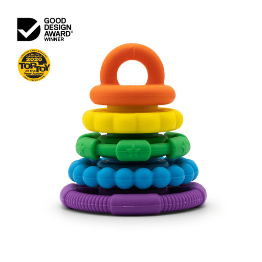 Jellystone - RAINBOW STACKER TEETHER - Rainbow Mother & Baby