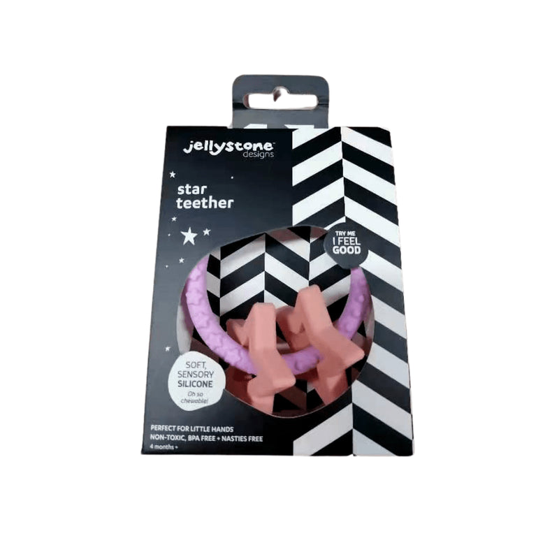 Jellystone - STAR TEETHER - BUBBLEGUM Mother & Baby