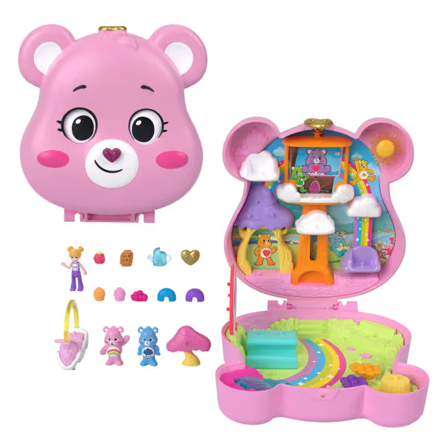 Mattel - POLLY POCKET - CARE BEARS COMPACT