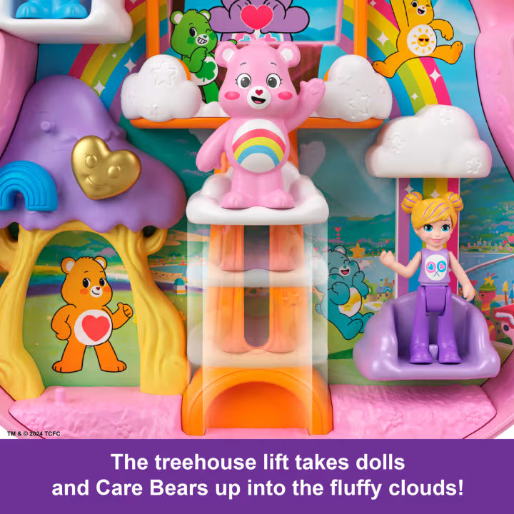 Mattel - POLLY POCKET - CARE BEARS COMPACT