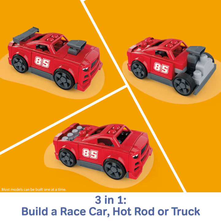 Mattel - MEGA BLOKS - BUILD & GO RACE CAR
