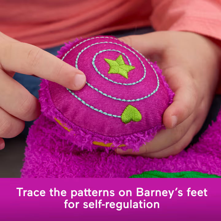 Mattel - BARNEY - SENSORY PLUISH