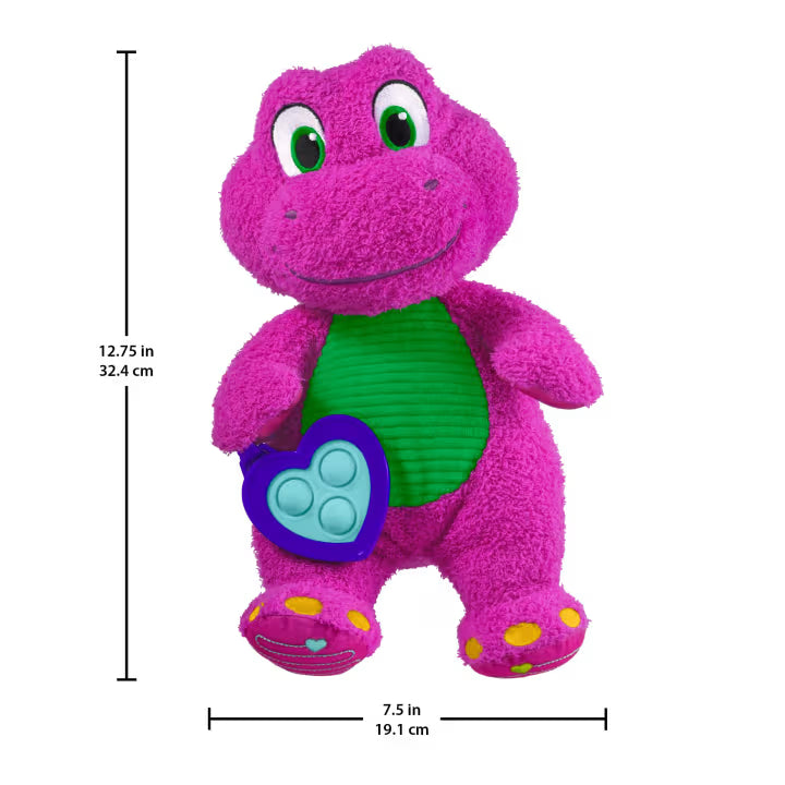 Mattel - BARNEY - SENSORY PLUISH