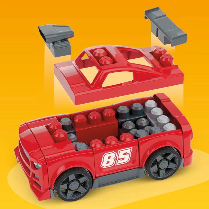 Mattel - MEGA BLOKS - BUILD & GO RACE CAR