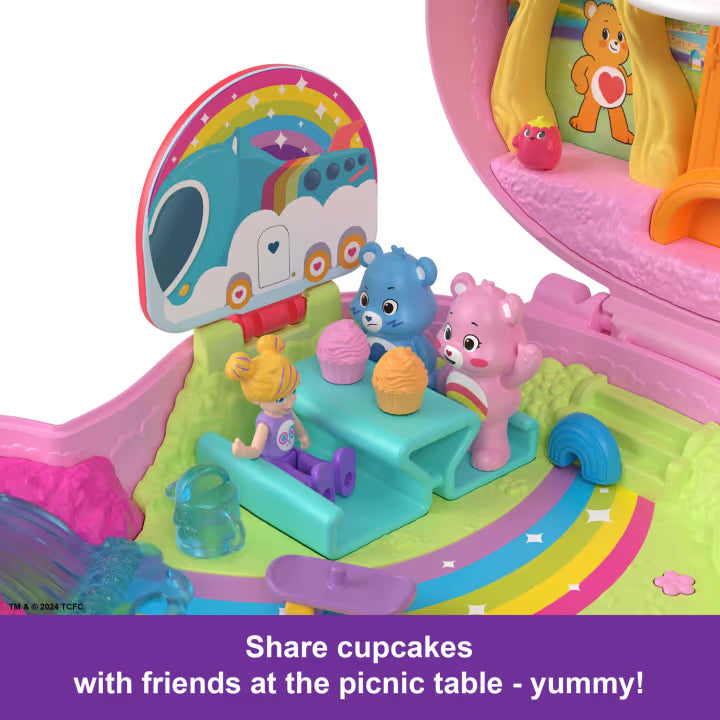 Mattel - POLLY POCKET - CARE BEARS COMPACT