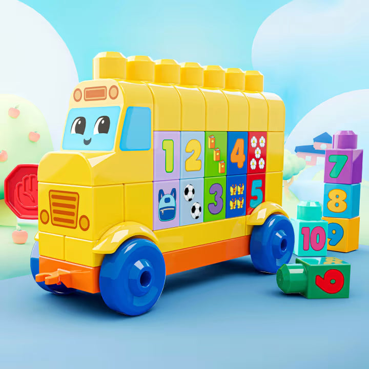 MEGA - Mega Bloks - BUILD & COUNT BUS