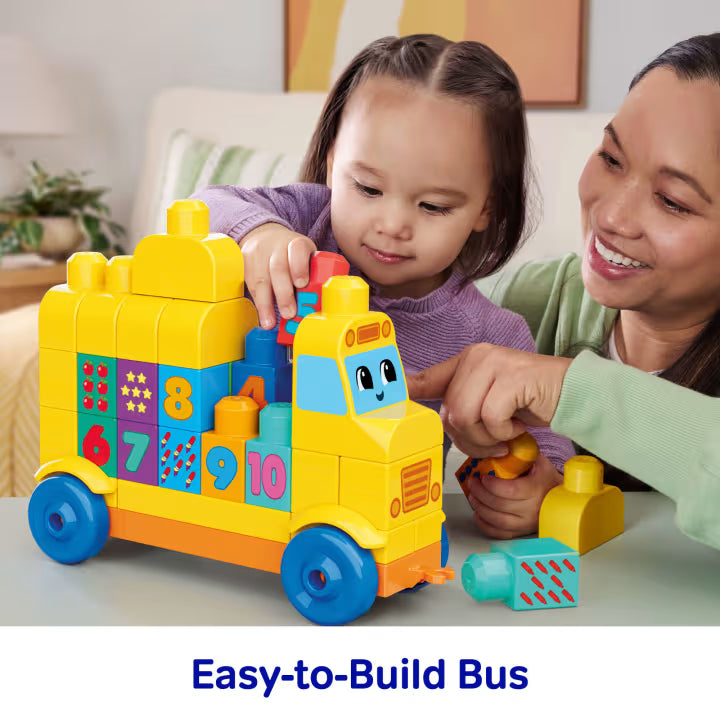 MEGA - Mega Bloks - BUILD & COUNT BUS
