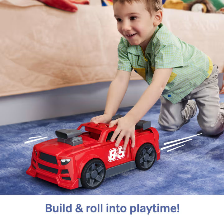 Mattel - MEGA BLOKS - BUILD & GO RACE CAR