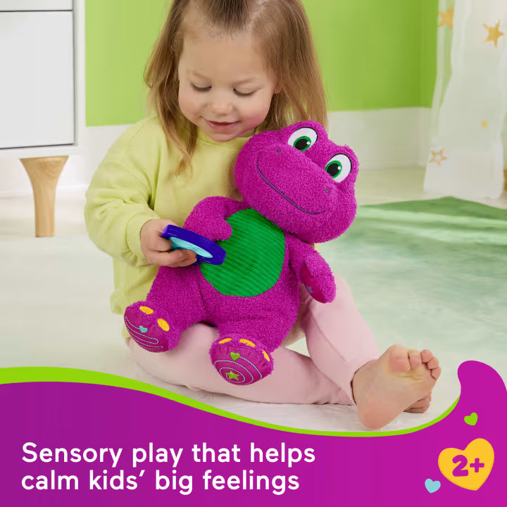 Mattel - BARNEY - SENSORY PLUISH