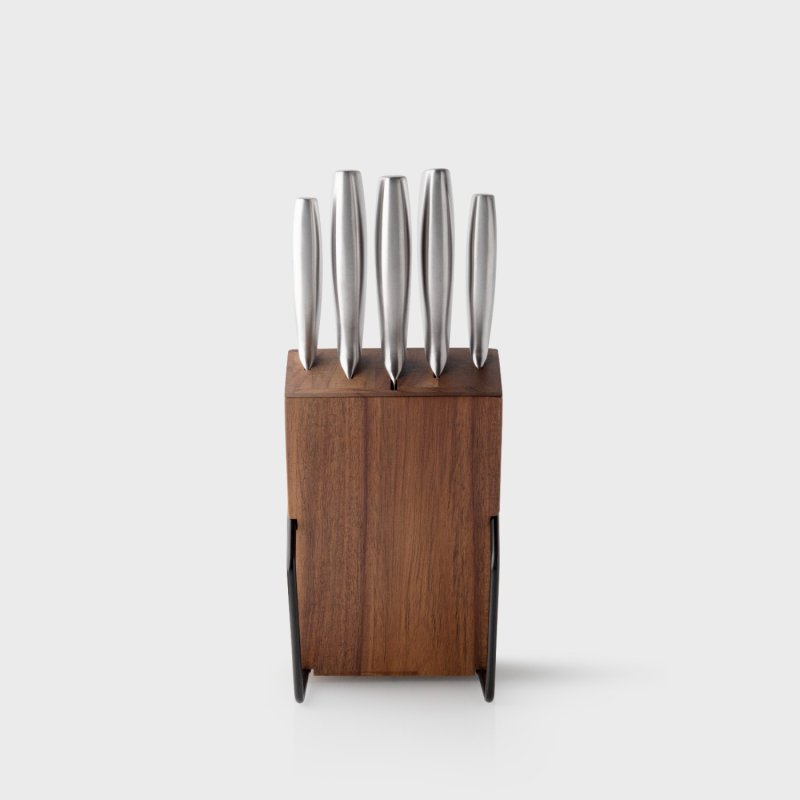 TEW - Knife Block set/5 Hamilton